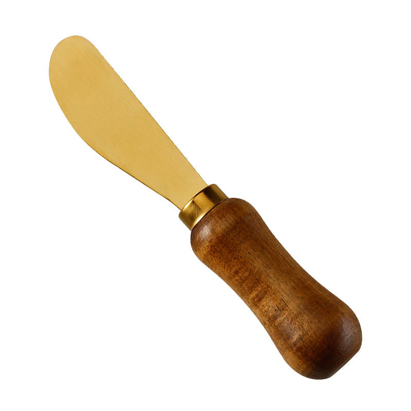 Acacia Wood Handle Cheese Spreader