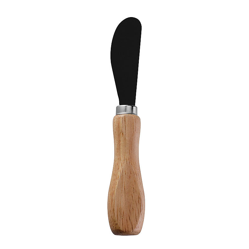 Rubberwood Handle Cheese Spreader