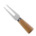 Rubberwood Handle Two-Tine Cheese Fork