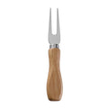 Rubberwood Handle Two-Tine Cheese Fork