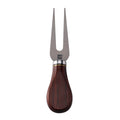 CO1>Titanium Cheese Fork with Rainbow Colorwood Handle