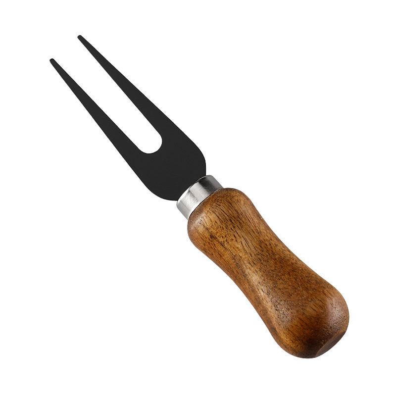 Acacia Wood Handle Cheese Fork