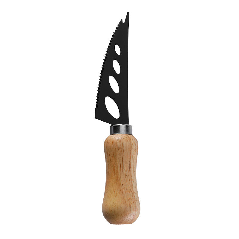 Rubberwood Handle Soft Cheese Knife