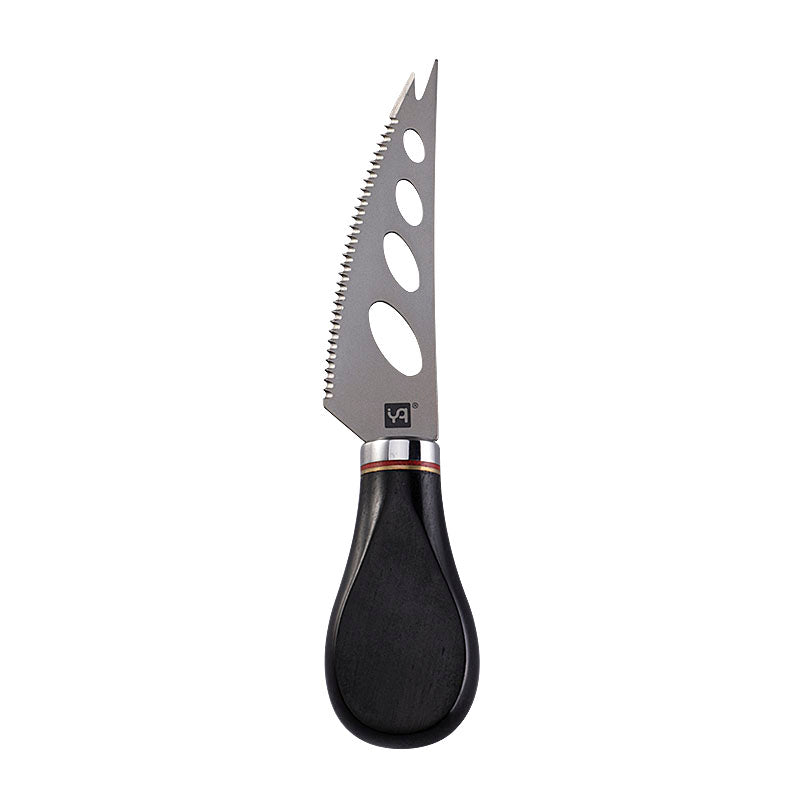 Titanium Soft Cheese Knife with Ebony Handle